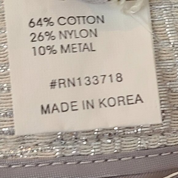 Mignon Doo NWT Women's Metallic Skirt Size 4 - Picture 10 of 12